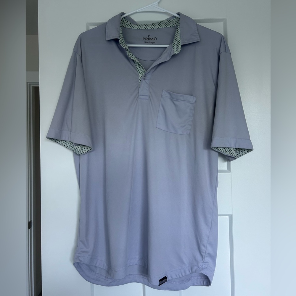 Men's Light Purple Polo Shirt